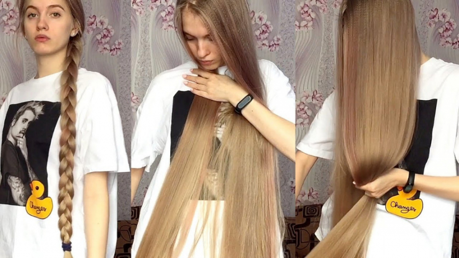 چالش موی بلند قسمت 399  موهای...