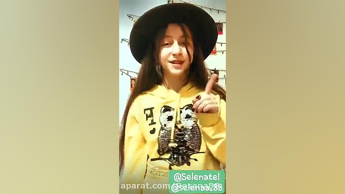 دابسمش سلنا با اهنگ شاخه گل