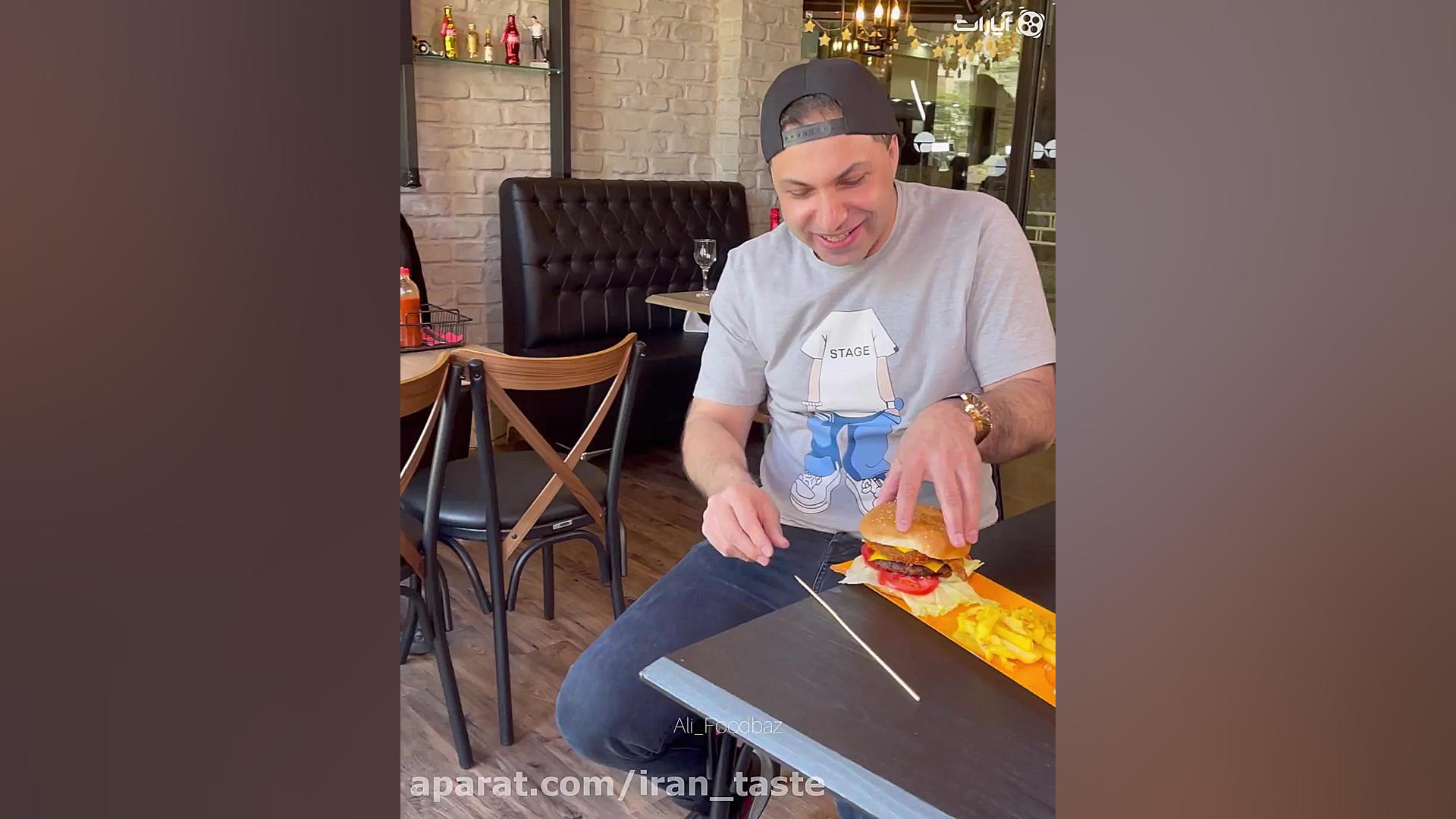 ساندویچ پاستا و پیتزای متفاوت.