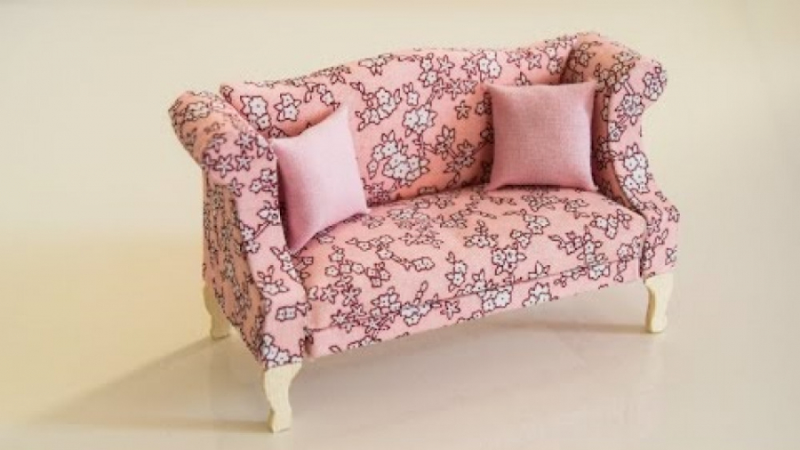 آموزش وسایل باربی  مبل عروسک ب...