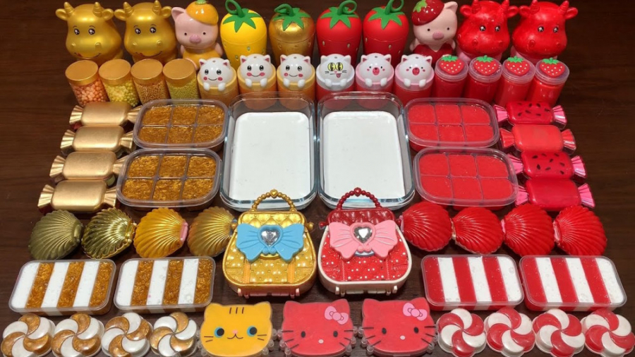 مخلوط مجموعه اسلایم و میکاپ &r...