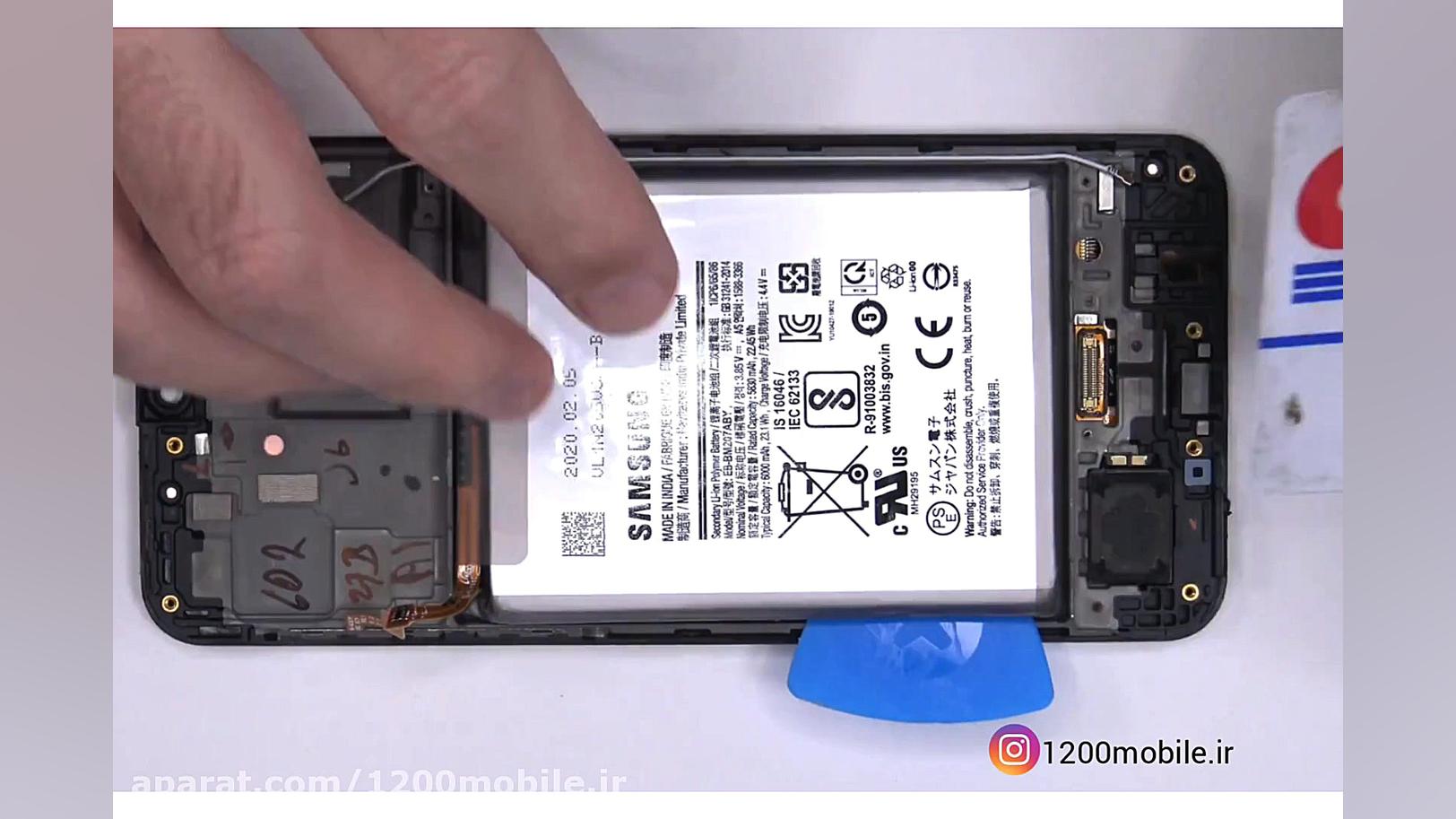 کالبد شکافی گوشی سامسونگ گلکسی...