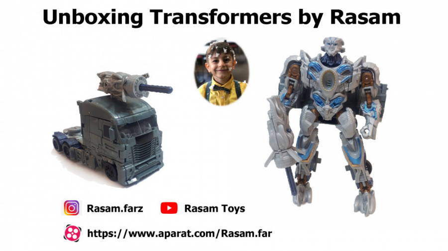 جعبه گشایی ربات تبدیل شونده رس...