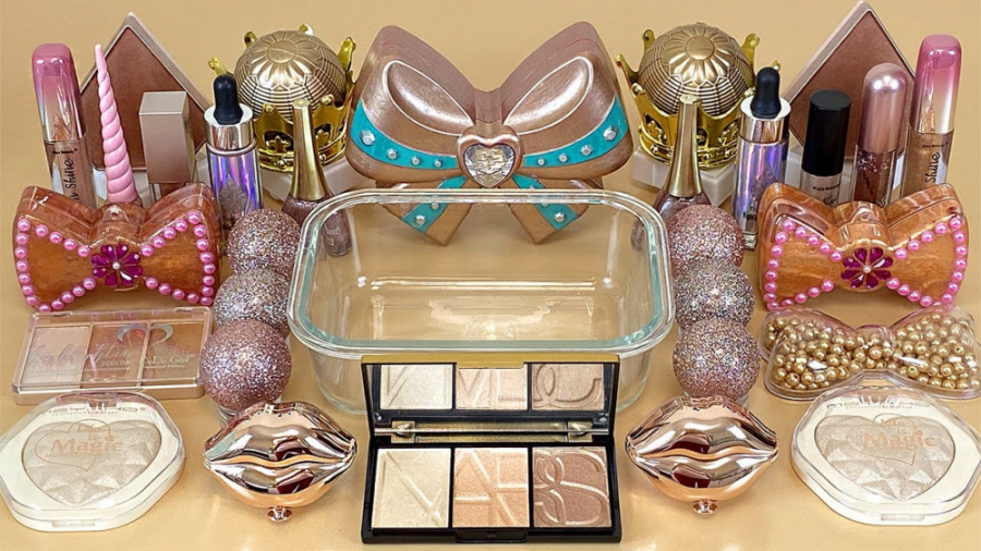 اسلایم میکاپ اکلیلی   تم رزگلد