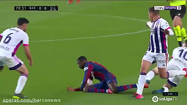 خلاصه بازی بارسا و رئال وایادو...