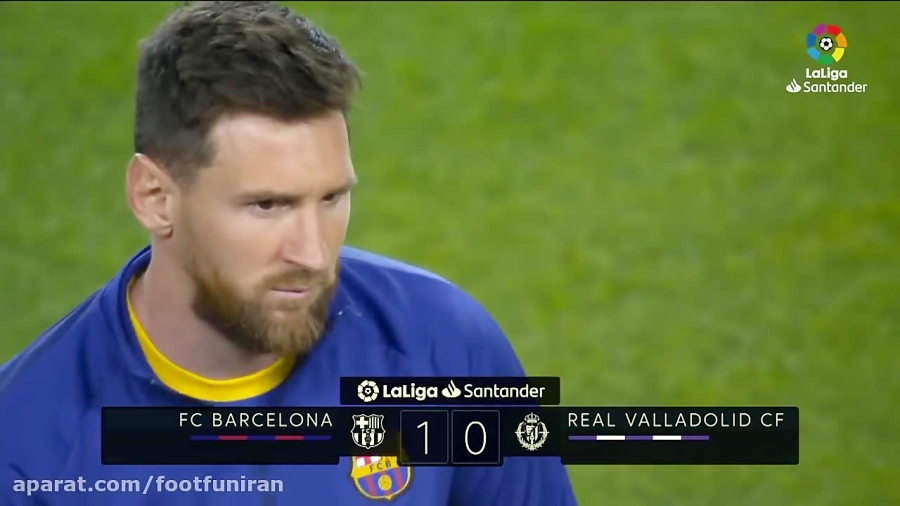 خلاصه بازی بارسلونا 1 رئال وای...