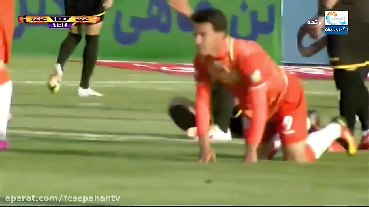 سایپا 0 فولاد مبارکه سپاهان 1