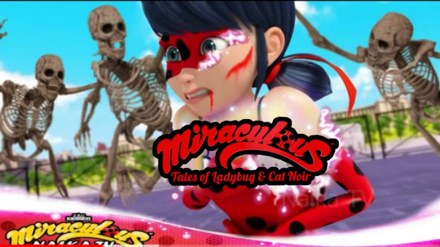 مبارزه لیدی باگ و کت نوار با ا...