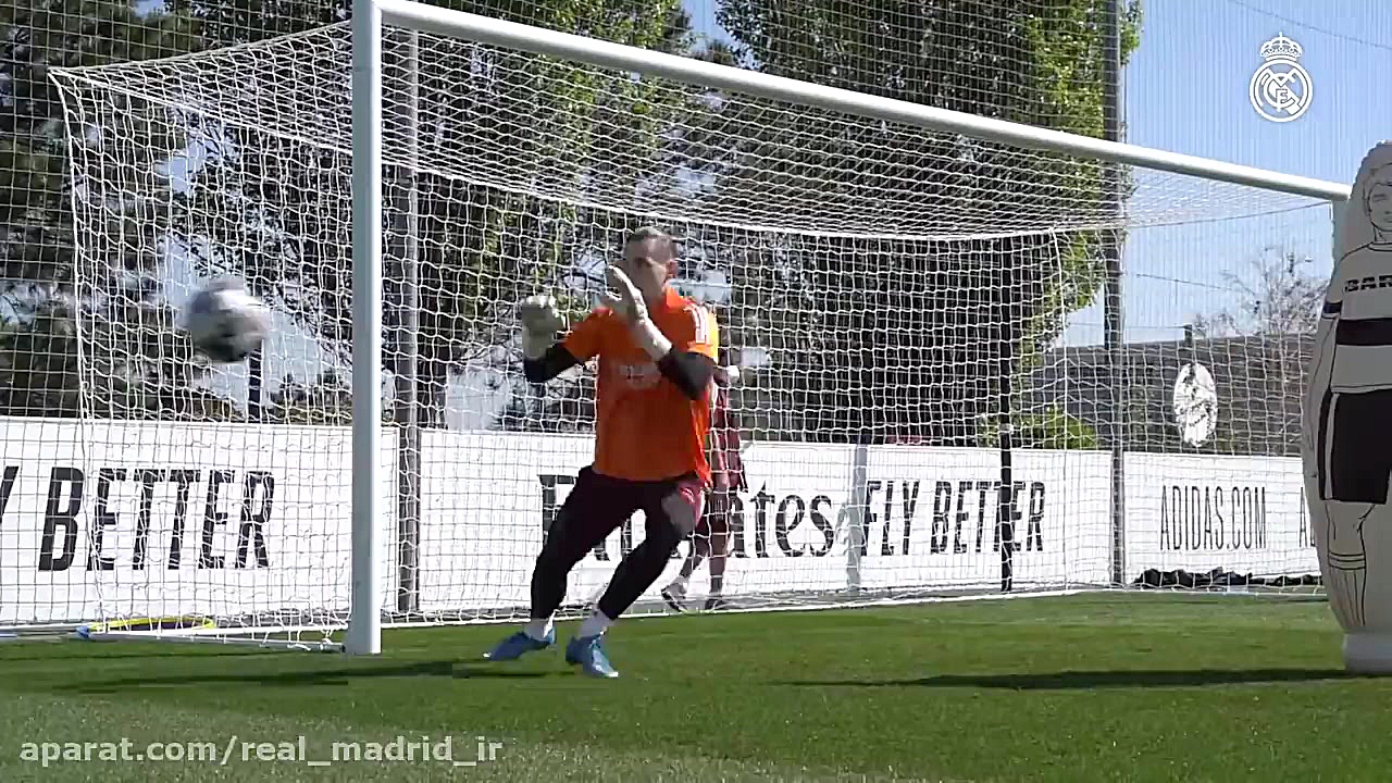 آخرین تمرین رئال مادرید پیش از...