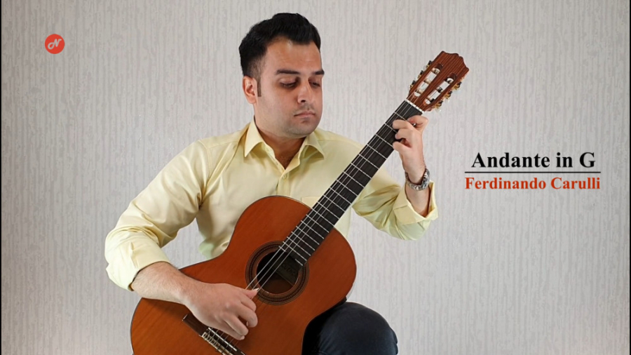 قطعه زیبای Andante in G  فردین...