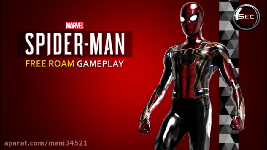 گیم پلی مرد عنکبوتی ۲۰۱۸ با لب...