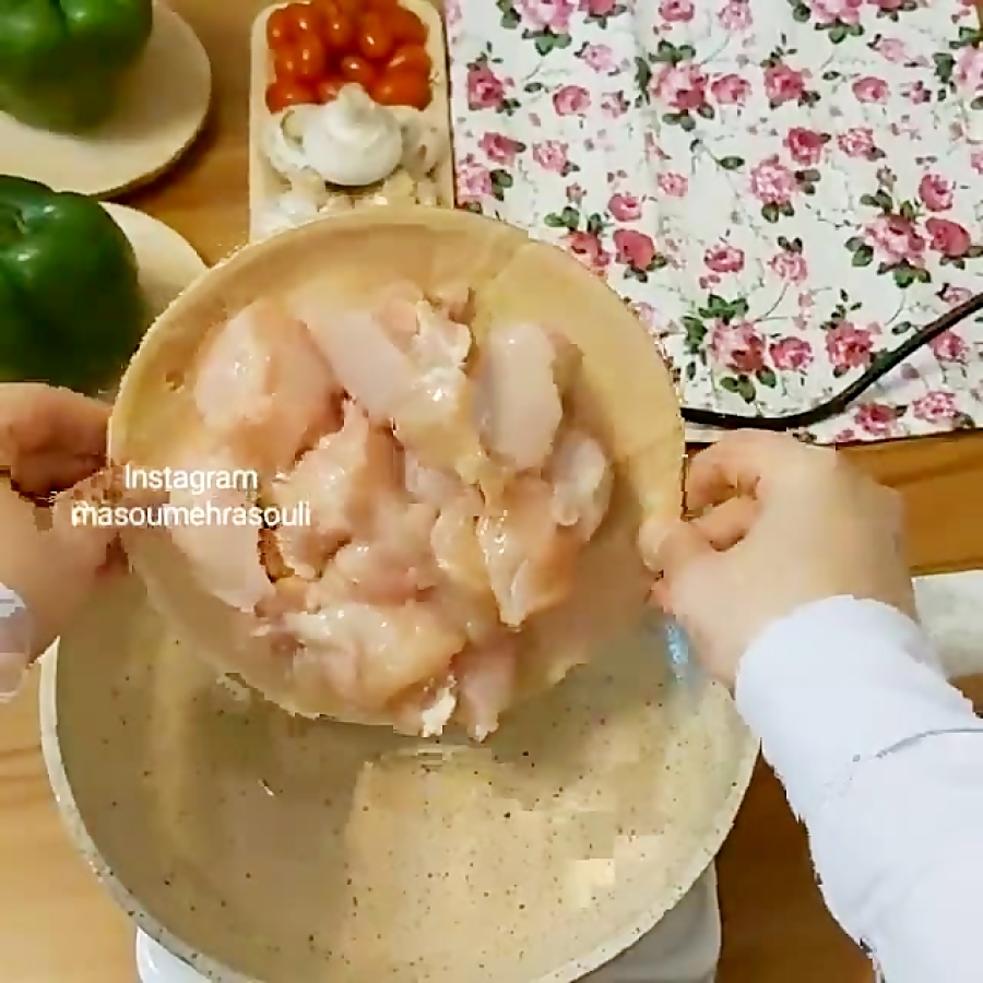 درست کردن پیتزا