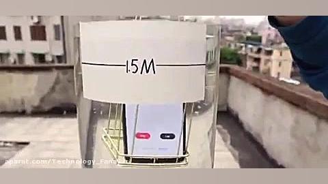 تست ضد آب بودن گلکسی A52 سامسو...