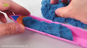 بازی و سرگرمی با ماسه های متحر...