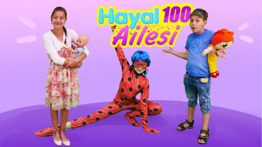 نمایش لیدی باگ و باربی  ترکی ا...