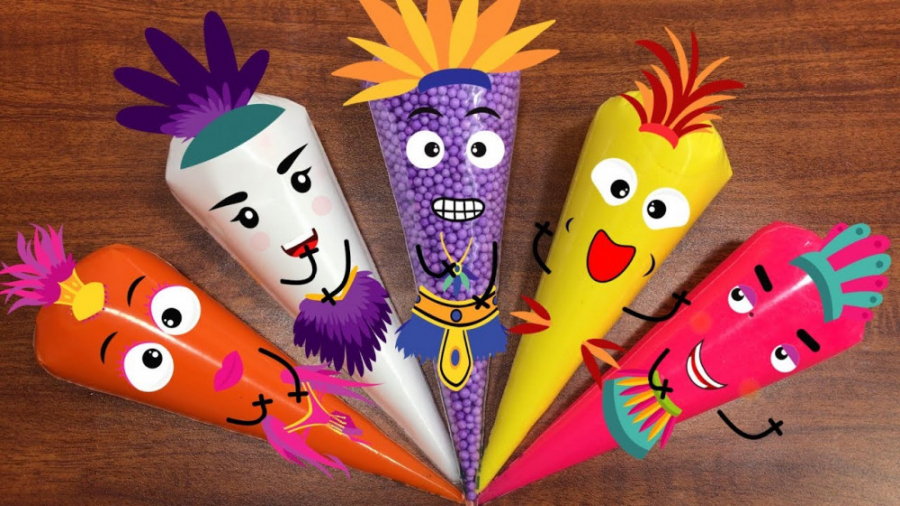 ساخت کرانچی اسلایم سرگرمی