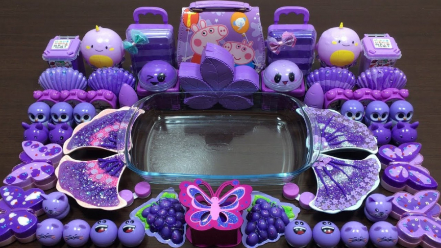 مخلوط اسلایم میکاپ تم بنفش