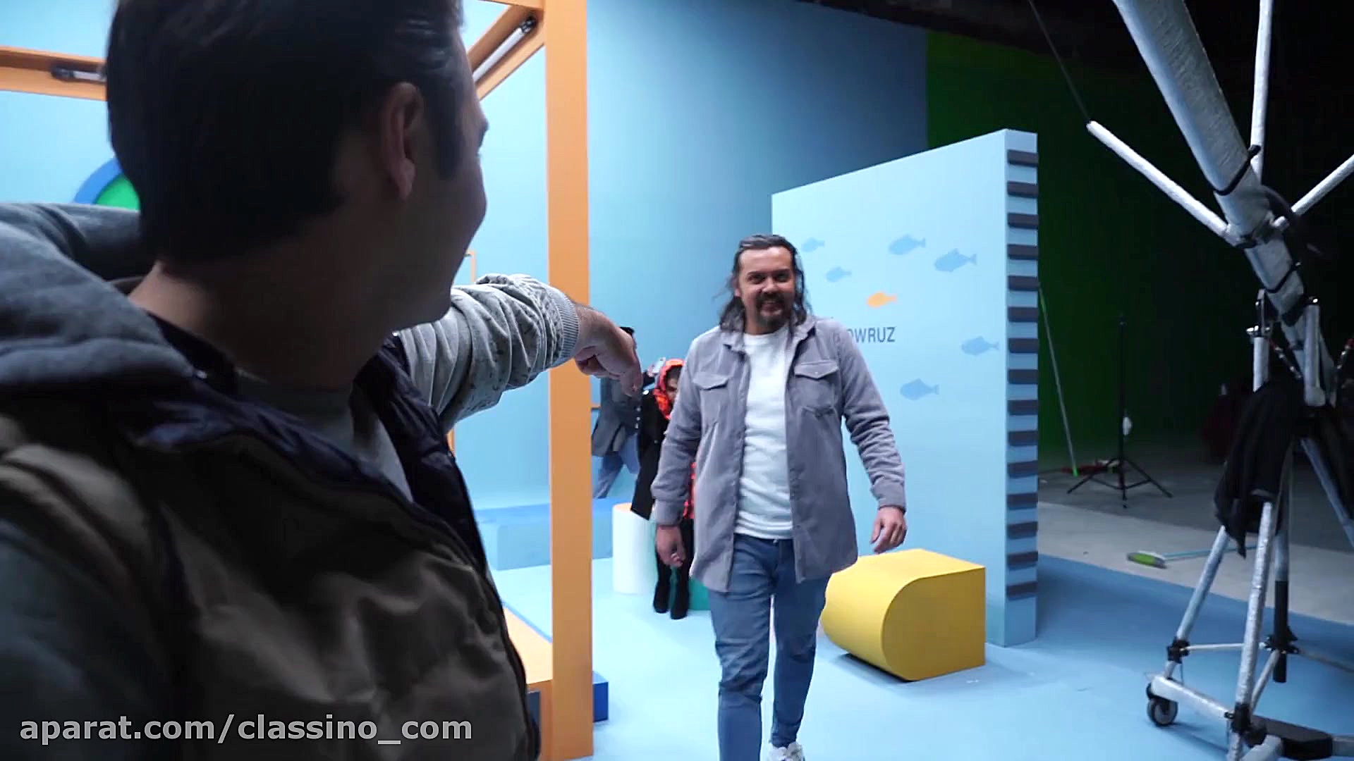 پشت صحنه نیمه نهایی مسابقه لیگ...