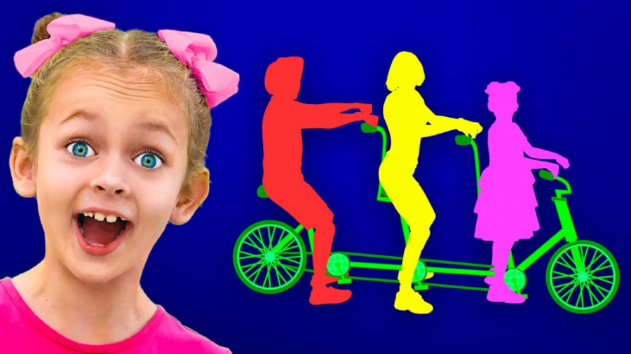 مایا و مری  سوار آهنگ کارتونی...