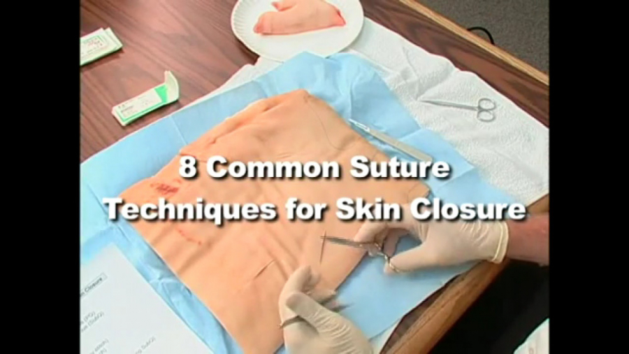 آموزش انواع بخیه زدن | suture