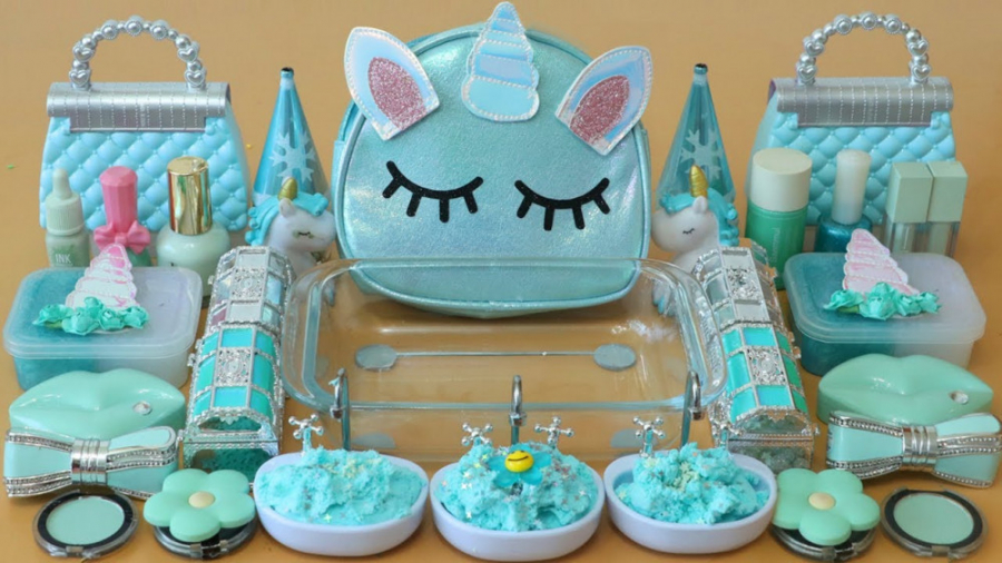 یونیکورن اسلایم اکلیلی و آرایش...