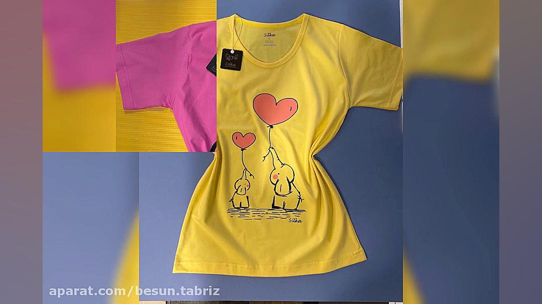 تی شرت های نخ پنبه اعلا