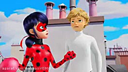 دختر کفشدوزکی و گربه سیاه