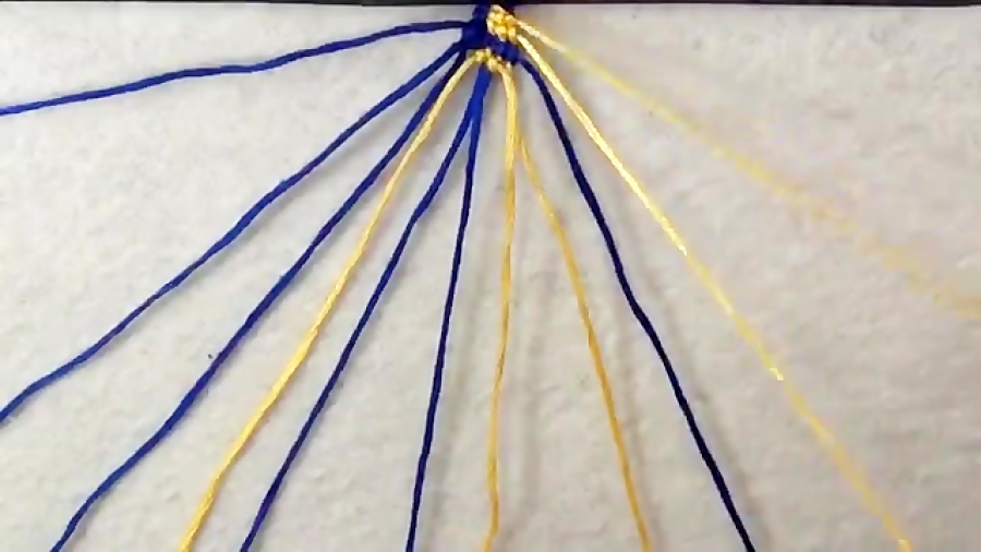 اموزش دستبند دوستی موج