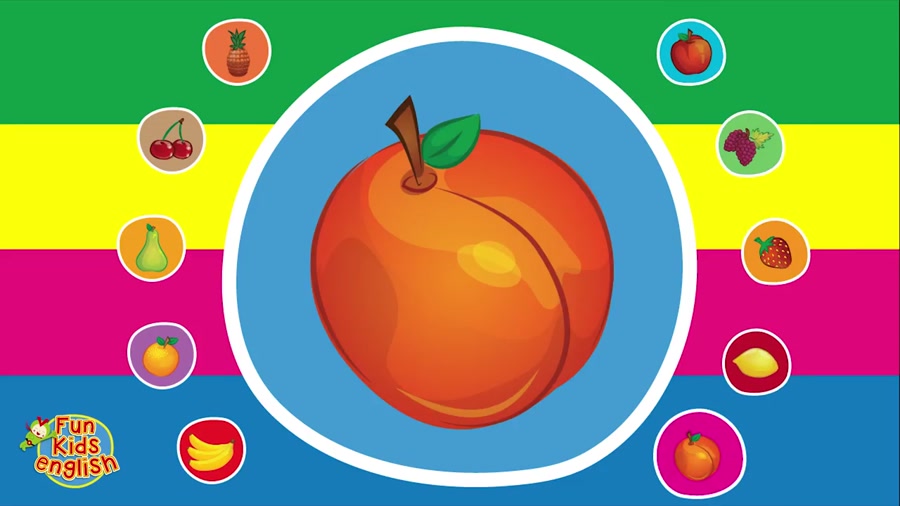 Fruit Names  Video Flash Cards