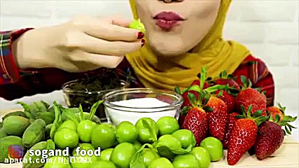 چالش خوردنی های ترش