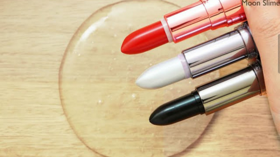 مخلوط کردن اسلایم میکاپ اسلایم...