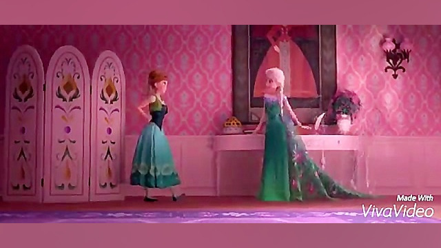 دوبله من از شعر السا در فروزن...