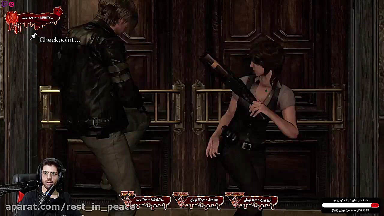 پارت 2 واکترو Resident Evil 6...