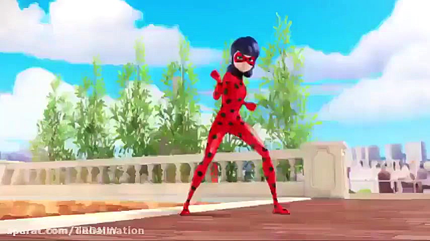 دختر کفشدوزکی و گربه سیاه دوبل...