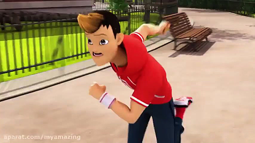 دختر کفشدوزکی و گربه سیاه دوبل...