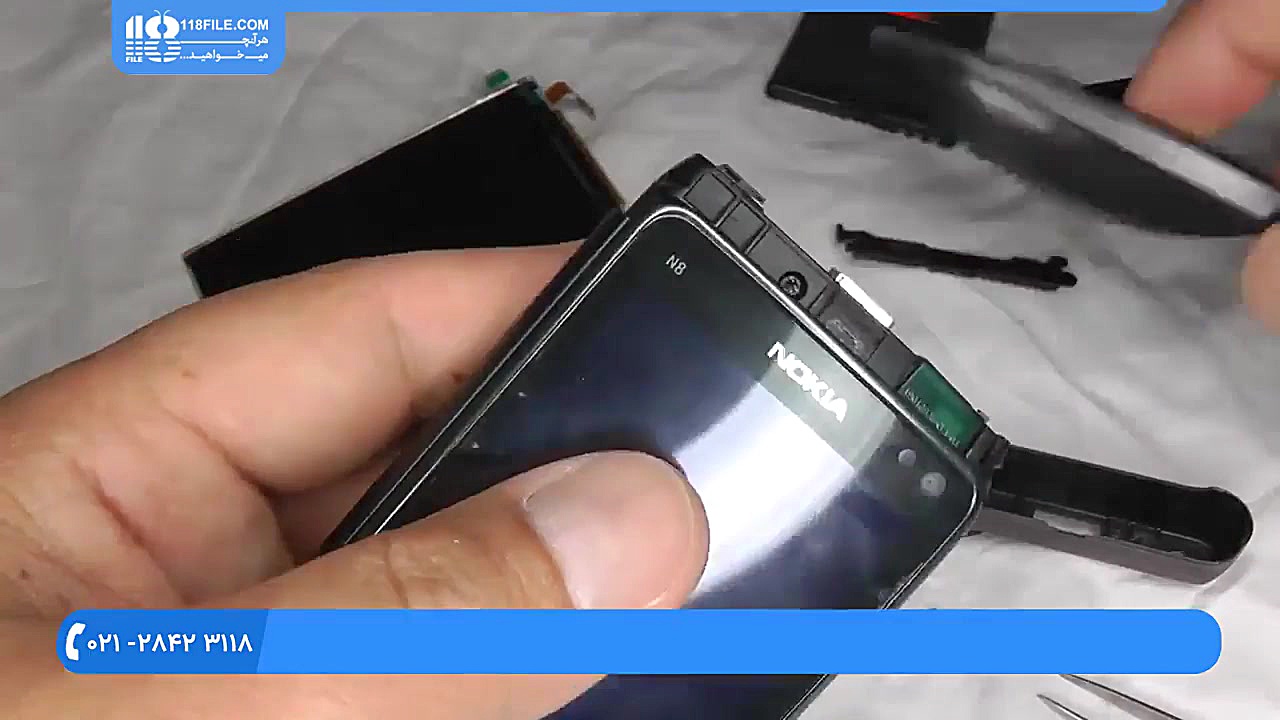 آموزش تعمیر تصویری تلفن همراه...