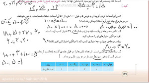 صفحه 138 و 139 ریاضی پنجم