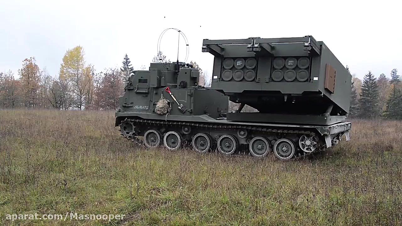 راکت انداز آمریکایی  M270 MLRS