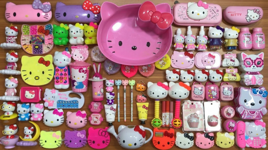 16 دقیقه اسلایم هلو کیتی