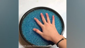 فیلم بازی با اسلایم زیبا