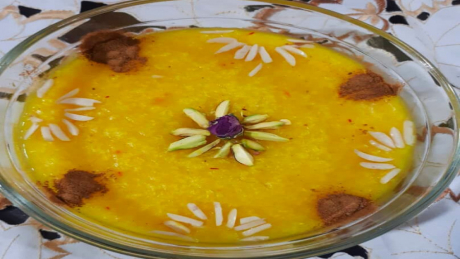 شله زرد خوشمزه