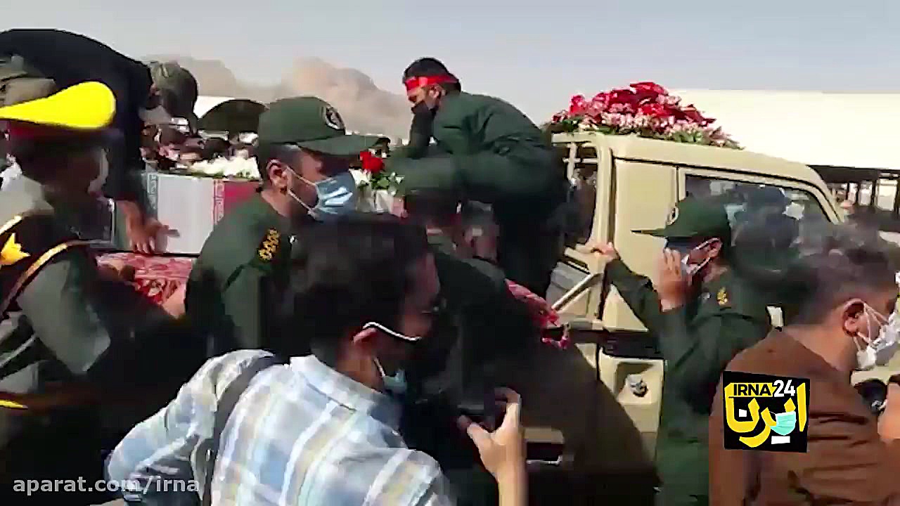 آیین تشییع شهید سردار حجازی