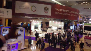 قسمتی از نمایشگاه جیتکس 2015
