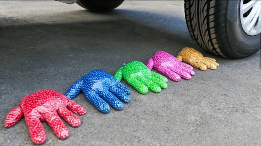 له کردن وسایل با ماشین له کردن...