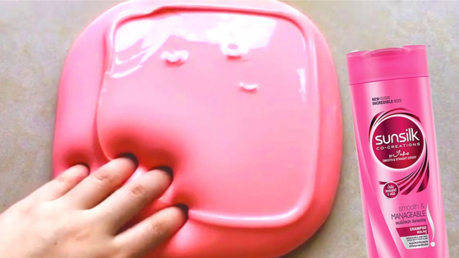 آموزش فلافی اسلایم با شامپو