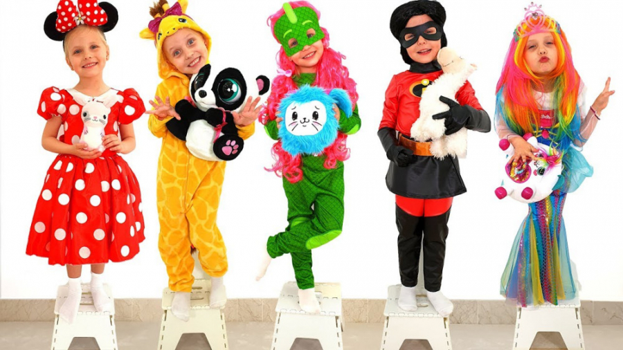 چالش دخترونه لباس شخصیتهای کار...