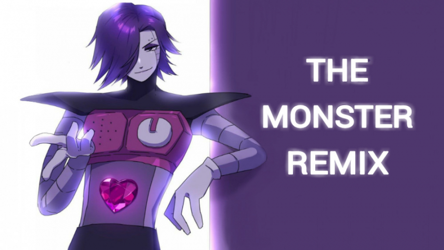 آهنگ the monster remix روی متا...