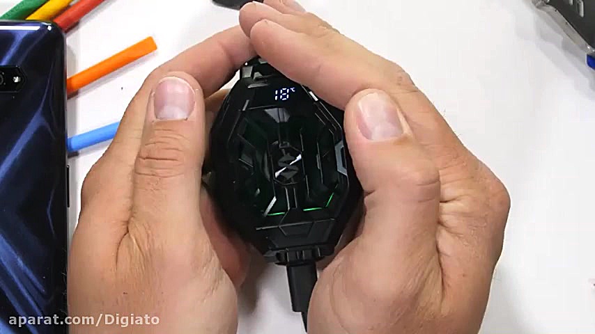 تست مقاومت شیائومی بلک شارک 4