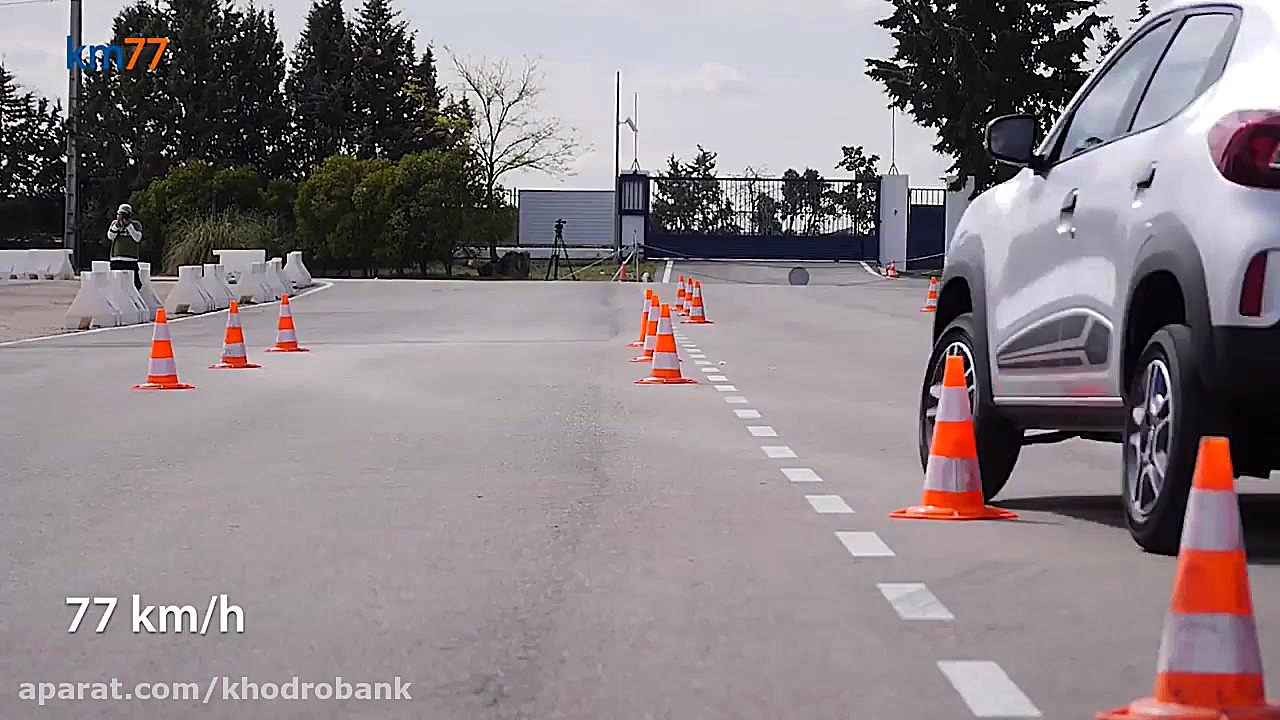 داچیا اسپرینگ الکتریکی در تست...