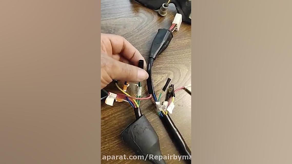 تعمیر موتور ایژ  سیم کشی موتور...